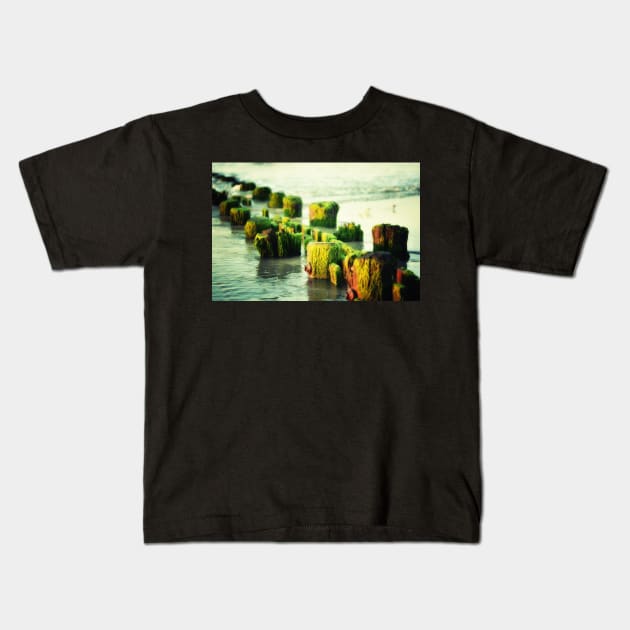 Ocean Ruins Kids T-Shirt by JimDeFazioPhotography